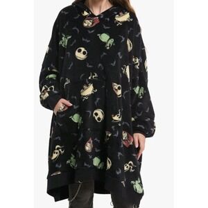 Our Universe The Nightmare Before Christmas Icons Fuzzy Oversized Hoodie Blanket